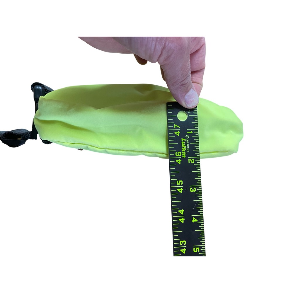 CC Belt Bag Neon Lime Green Nylon Fanny Pack Waist Bag Adjustable Strap NWOT - Picture 9 of 10